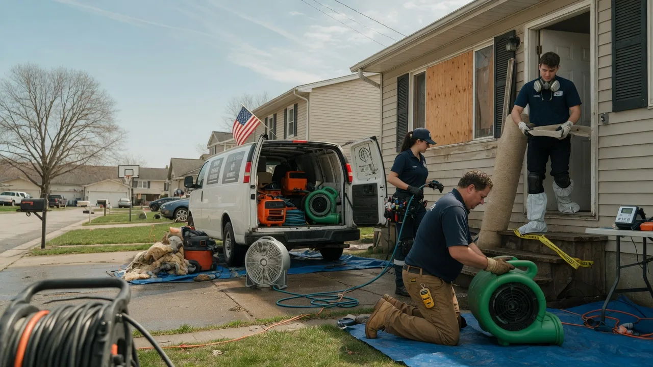 Water Damage Restoration in Bruno, MN near me